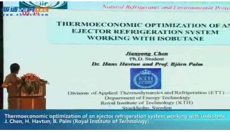 6-Thermoeconomic optimization of an ejector refrigeration