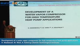 33-Development of a water vapor compressor for high temperature heat pump applications