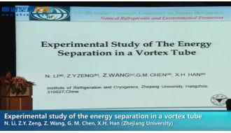 38-Experimental study of the energy separation in a vortex tube